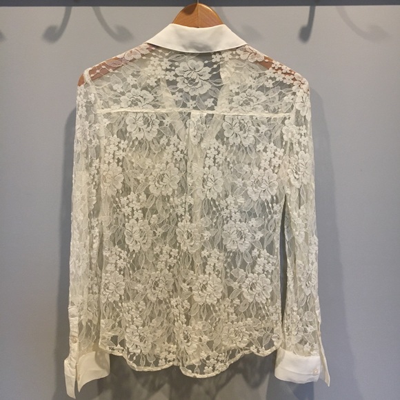 Express Lace Portofino Top VGUC - Picture 7 of 10